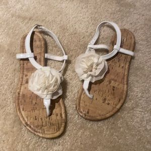 Floral sandals